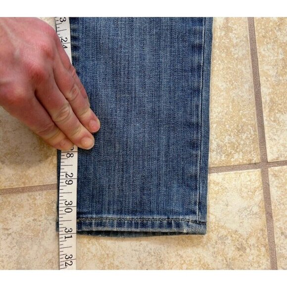 Taverniti SO Jeans Womens 27 Low Rise Distressed Embroidered Skinny Denim Pants - Picture 6 of 16